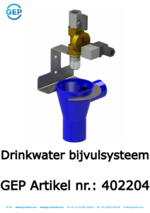 402204 Drinkwater bijvulsysteem voor regenwatersysteem